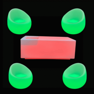 Package For Ice Cavity Table With Single Seat Couch