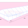 10m X 21m - Framed Marquee