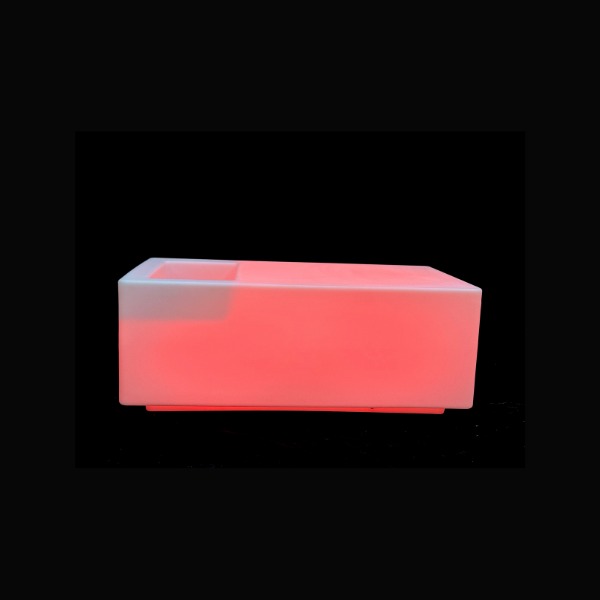 Glow Table with Ice Cavity
