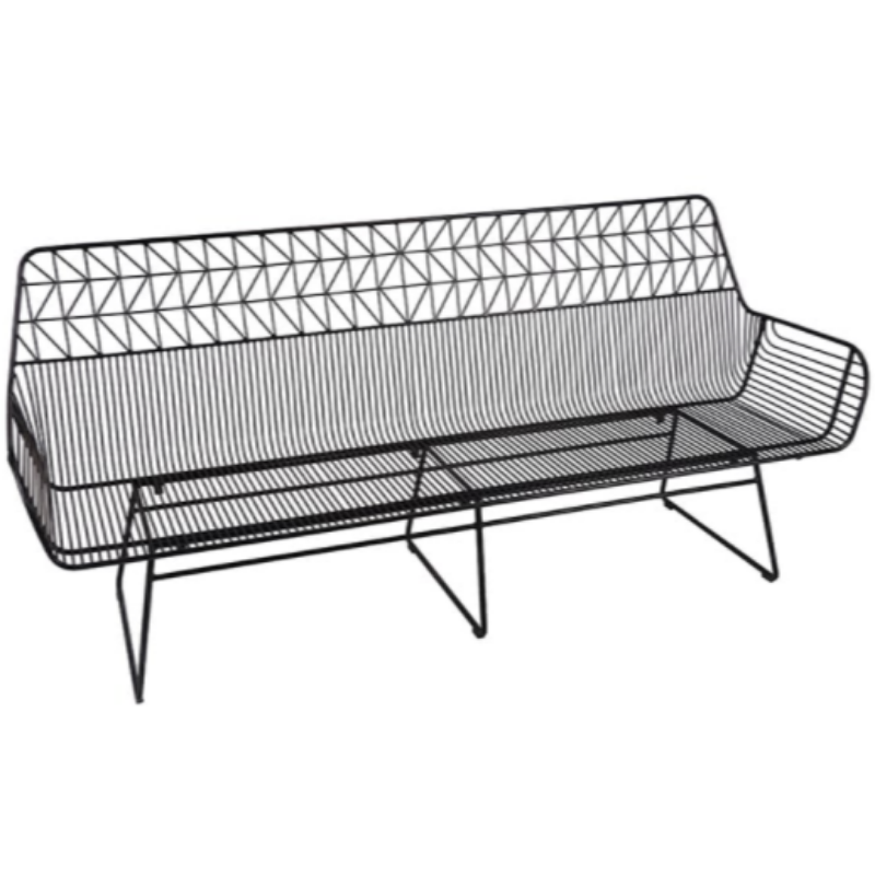 Black Arrow 3 Seater Lounge Hire