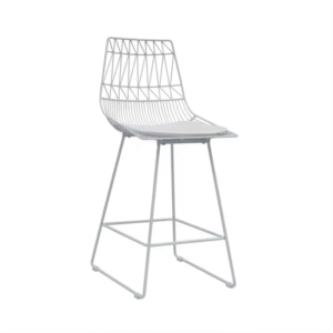 White Wire Stool/ Arrow Stool Hire