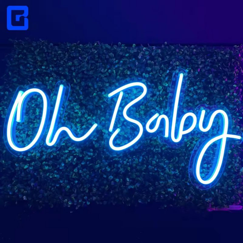 Neon Sign Hire: Oh Baby