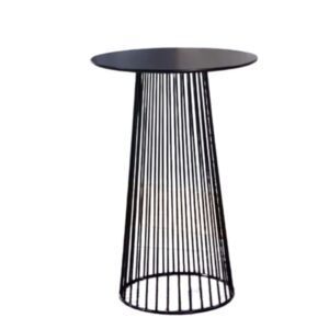 Black Wire Cocktail Table Hire