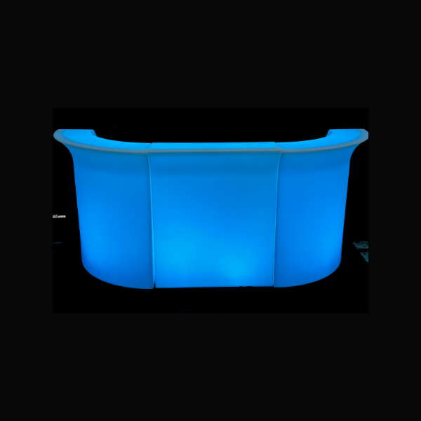Glow Curve Bar Counter - Single Piece - Image 3
