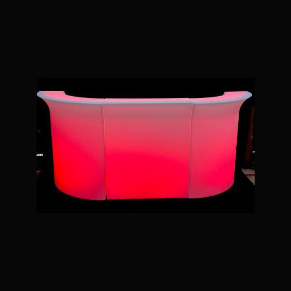 Glow Bar 3 Piece (1 Straight x 2 Ends)