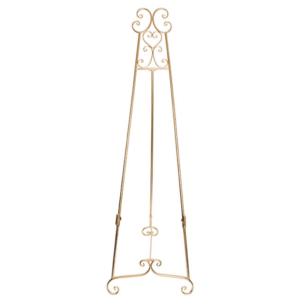 Gold French Easel Hire