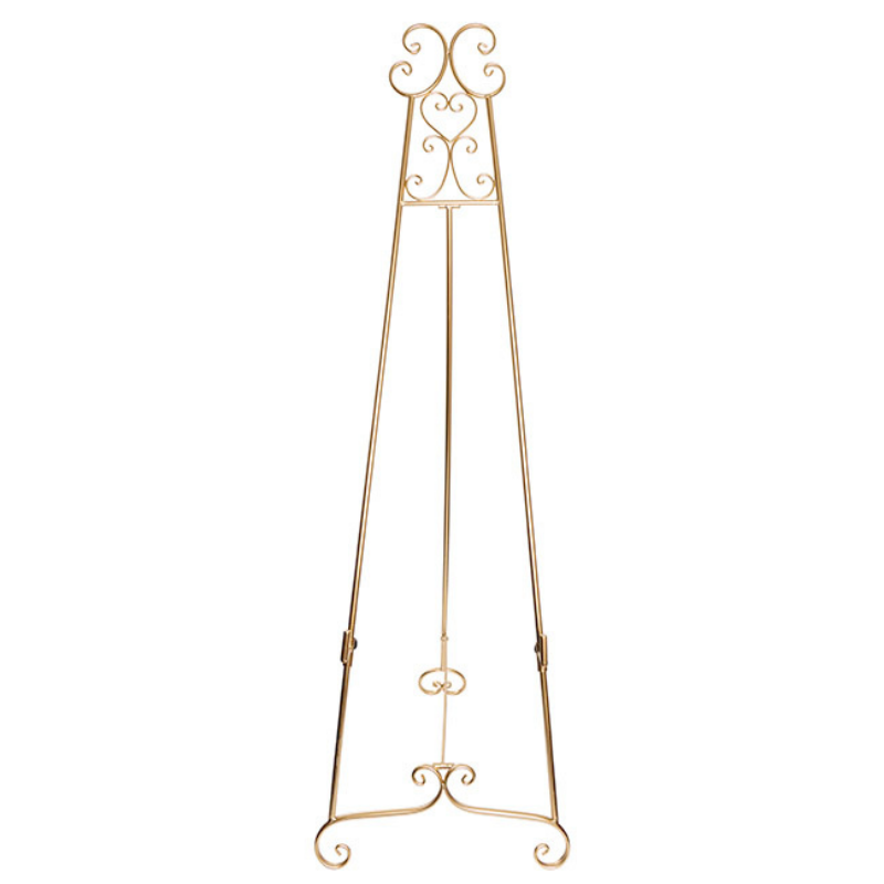 Gold French Easel Hire