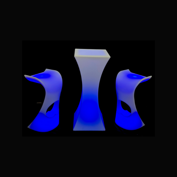 Glow Curved Bar Chair - Image 8