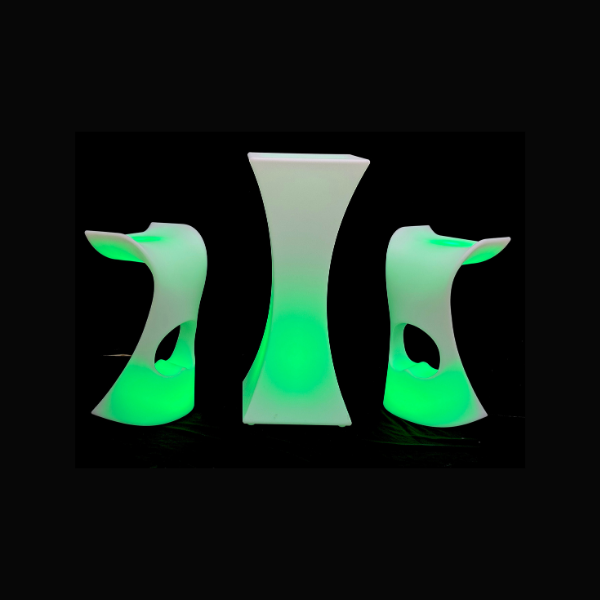 Glow Curved Bar Chair - Image 9