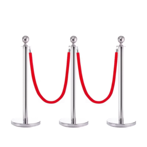 Chrome Bollards Hire