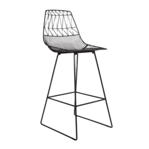 Black Wire Stool/ Arrow Stools Hire