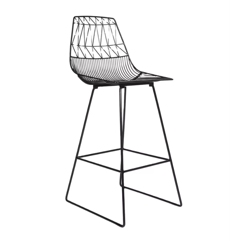 Black Wire Stool/ Arrow Stools Hire