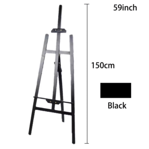 Wood Black Easel Hire