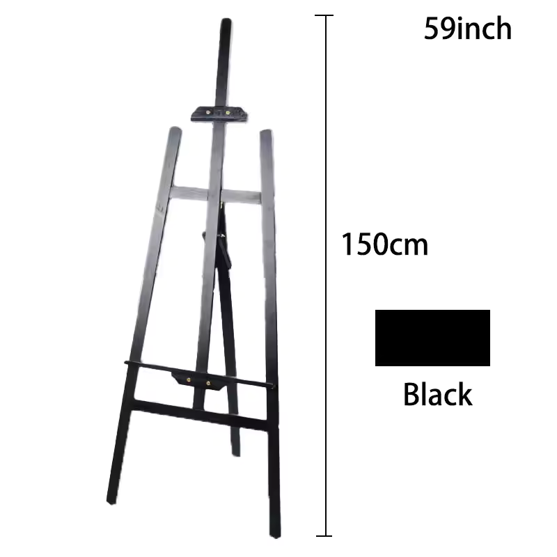 Wood Black Easel Hire