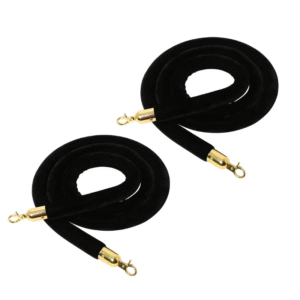 Black Velvet Rope Hire
