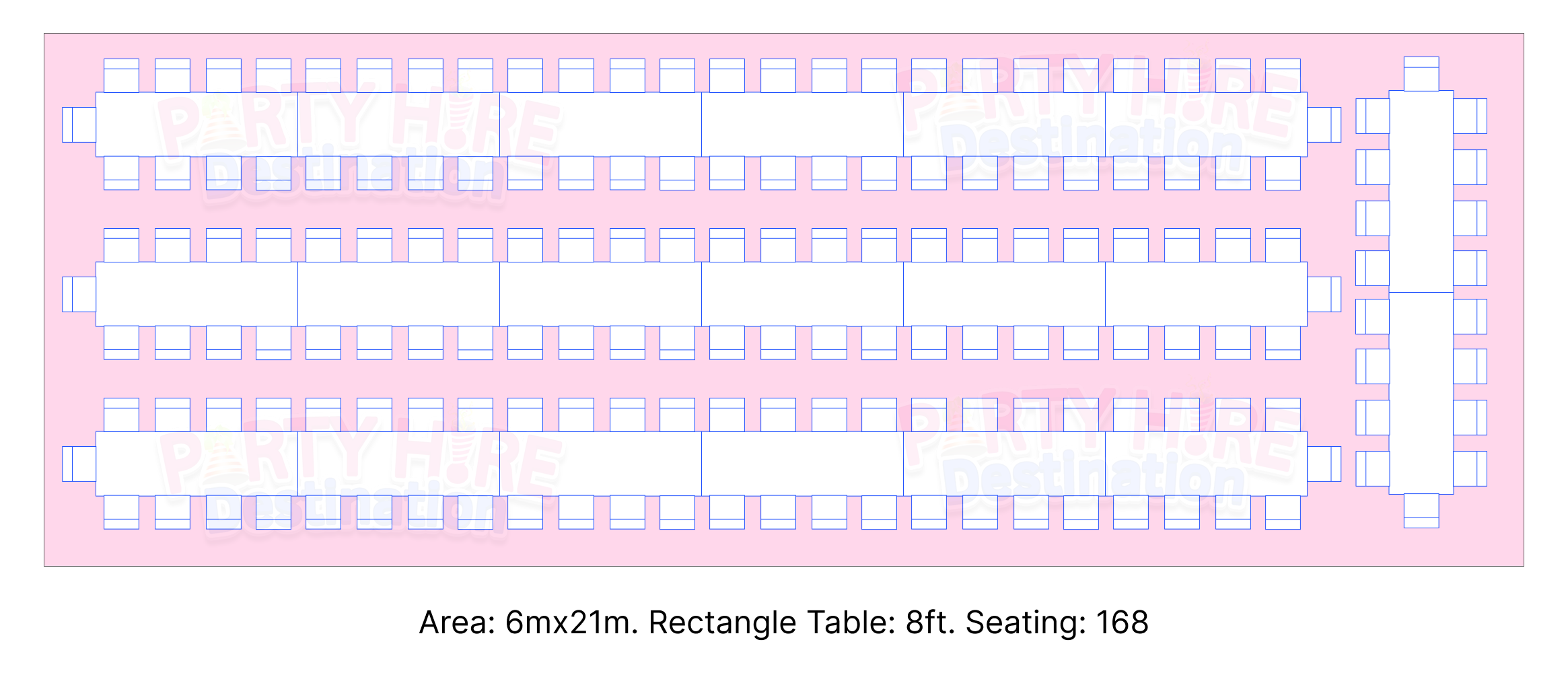 6m X 21m - Framed Marquee - Image 3