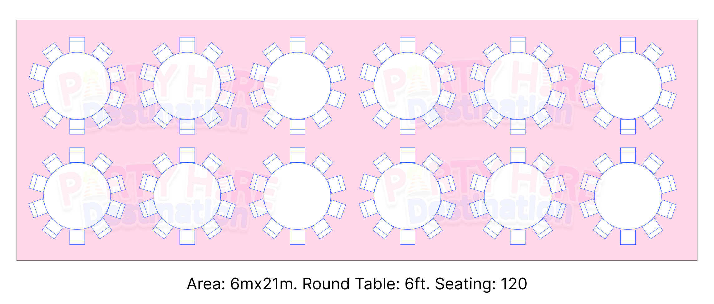 6m X 21m - Framed Marquee - Image 4