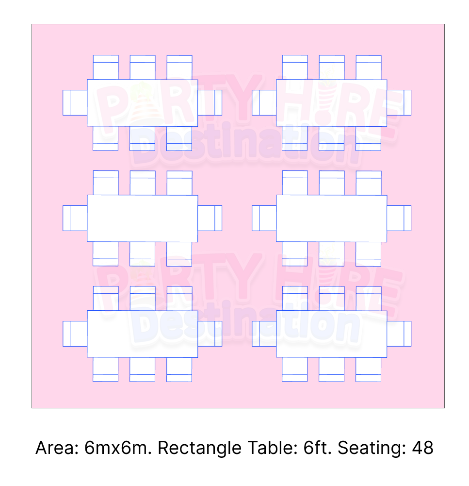 6m X 6m - Framed Marquee - Image 2