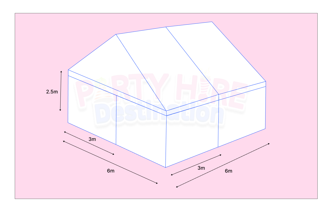 6m X 6m - Framed Marquee