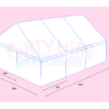 6m X 9m - Framed Marquee