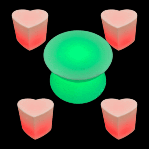 Package Heart Cube And Table