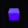 Glow Cube Stool