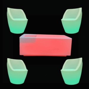 Package For Ice Cavity Table With Leisure Chair