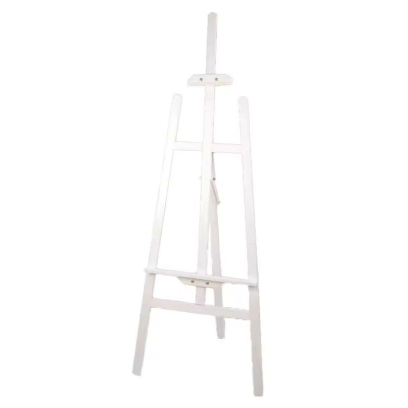 Wooden White Easel Hire