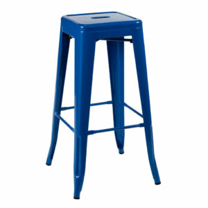 Tolix Stool Blue
