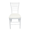 White Tiffany Chair Hire