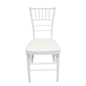 White Tiffany Chair Hire