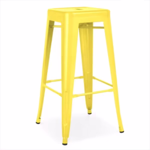 Tolix Stool Yellow