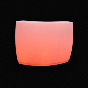 Glow Curve Bar Counter - Single Piece