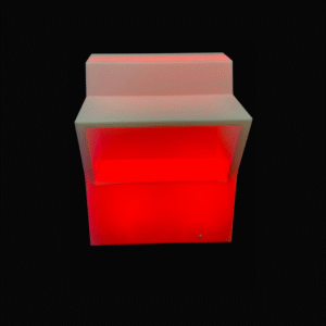 Glow Straight Bar Counter -Single Piece