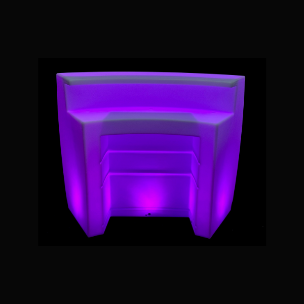Glow Curve Bar Counter - Single Piece - Image 5